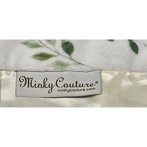 Minky Couture Baby Security Blanket Lovey Satin Edge 11x20 - Picture 6 of 6